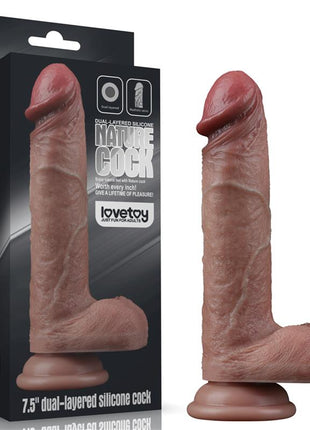 7 Dual Layered Silicone Cock Flesh