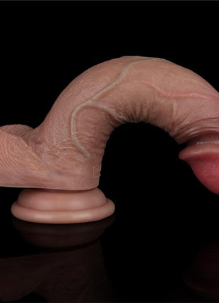 Dual Layered Silicone Dildo 75