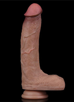 Dual Layered Silicone Dildo 85