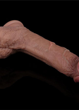 Dual Layered Silicone Dildo 85