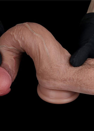 Dual Layered Silicone Dildo 85
