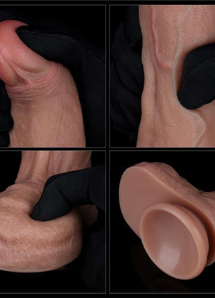 Dual Layer Silicone Dildo 85