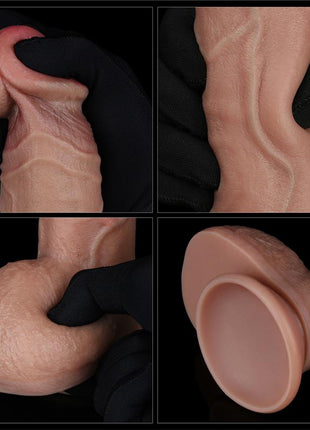 Dual Layer Silicone Dildo 9