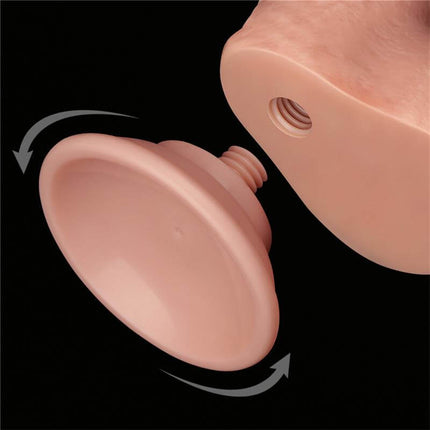 Sliding Skin Dual Layer Dildo 7 – Unmatched Realism by secretsextoys.store