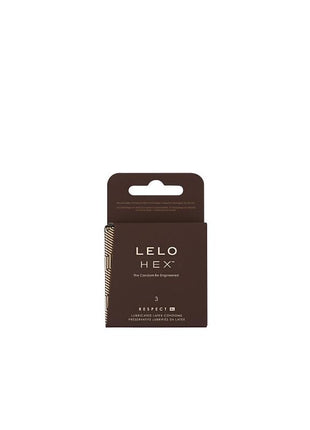 HEX RESPECT XL Condoms 3 Pack