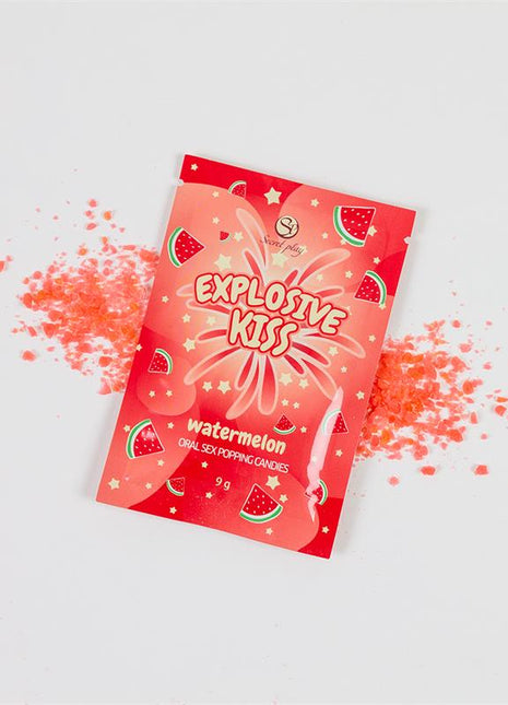 Explosive Oral Sex Popping Candies Single Unit Watermelon Flavor