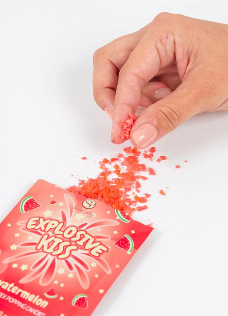 Explosive Oral Sex Popping Candies Single Unit Watermelon Flavor