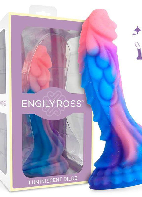 Luminiscent Dragon Shaped Dildo 18 cm