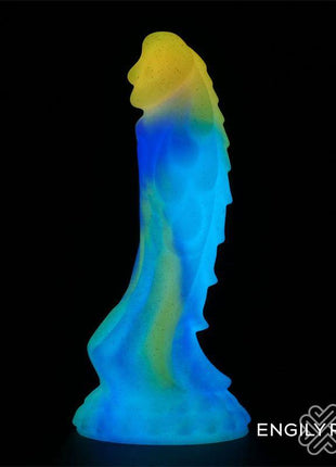 Luminiscent Dragon Shaped Dildo 18 cm