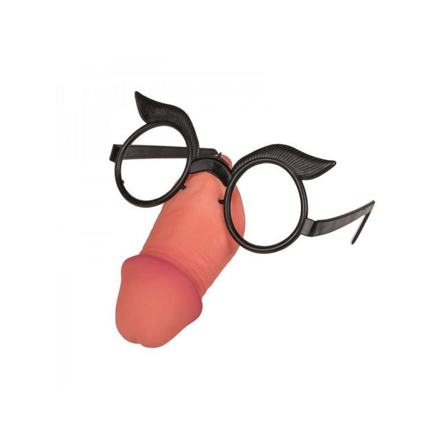 Penis-shaped novelty glasses for bachelor parties and adult events