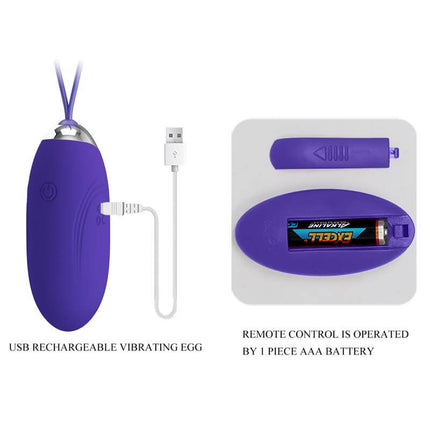 Jenny Youth Egg Vibrator with Remote