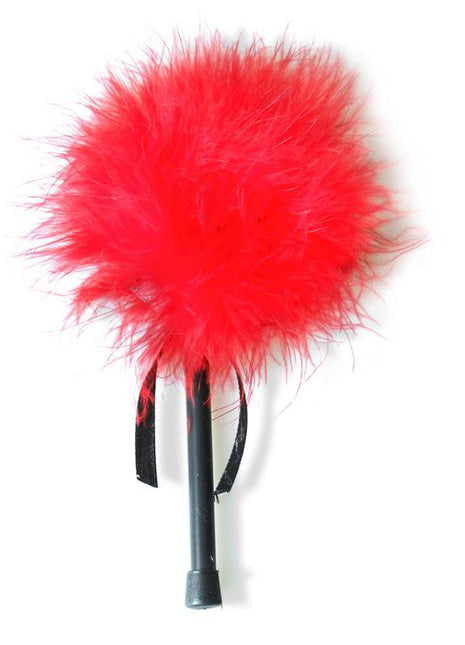 Feather Tickler with Marabou Red