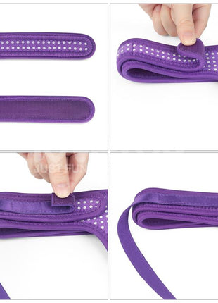 Easy Strap On Harness Polka Dots Purple
