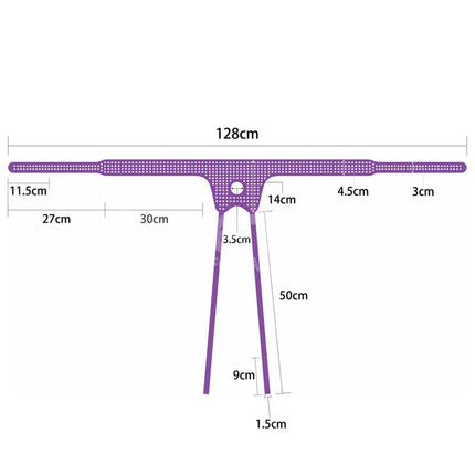 Easy Strap On Harness Polka Dots Purple