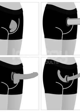 Strap On Shorts Size M L 36 39