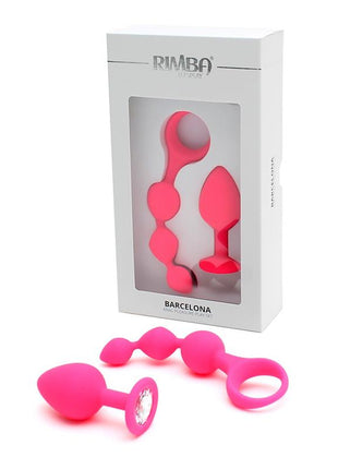 Anal Pleasure Play set Barcelona Pink