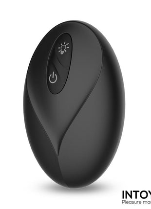 Tainy Thrusting Led Lighted Anal Plug with Remote Control
