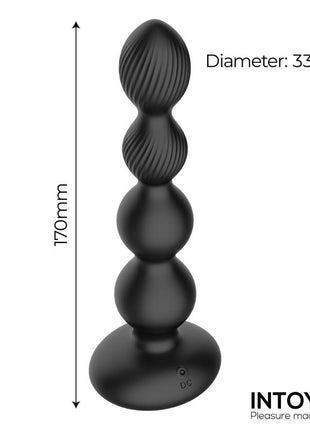 Mouve Butt Plug with Waving and Vibratiion with Remote Control 2 Motors