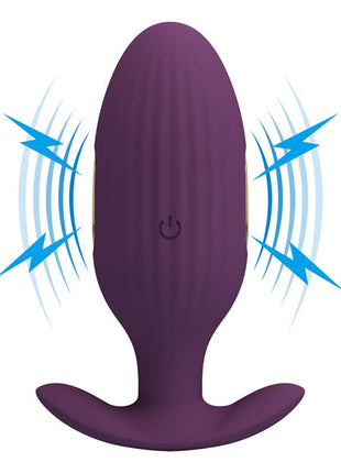 Jefferson Anal Plug with Vibration and Electroshock with App