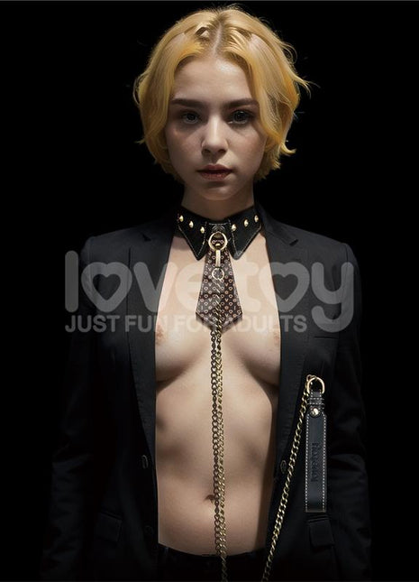 Rebellion Reign Collar with Chain