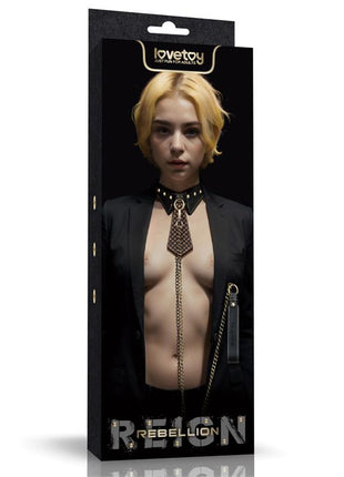 Rebellion Reign Collar with Chain