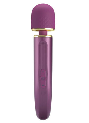 Vibrating Wand Silicona Purple