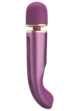 Vibrating Wand Silicona Purple