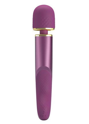Vibrating Wand Silicona Purple