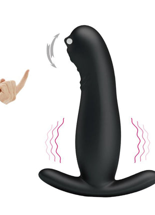 Prostate Massager with Ticling Beads and Vibration