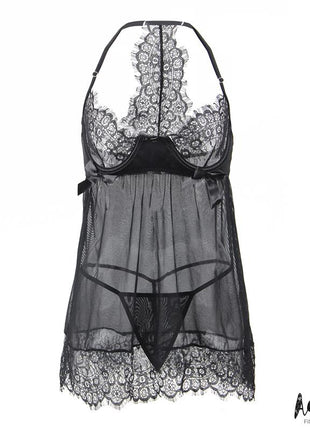 Mila Breast Adjustable Babydoll and Thong