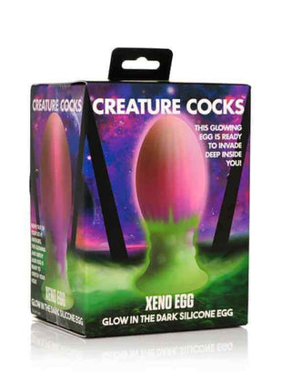 Glow-In-The-Dark Silicone Xeno Egg XL 6.9
