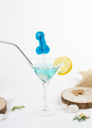 Penis Shaped Lollipop Gin Tonic Flavor with Alcohol