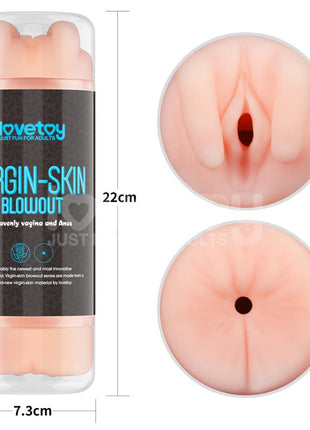 Male Masturbaot Virgin skin Vagina and Anus