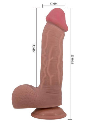 Sliding Skin Solid Dildo 9,2 Flesh