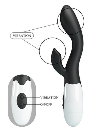 Vibrator Brighty 30 functions Black