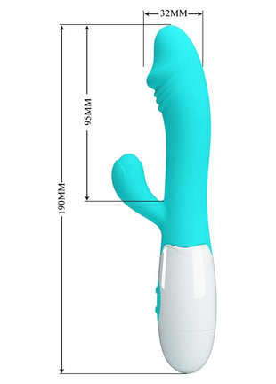 Vibrator Snappy 30 functions Blue