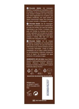 Massage Gel Bubble Chocolate 200 ml