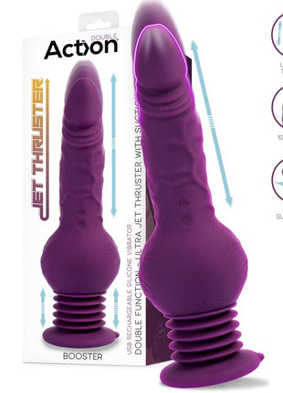 Booster Ultra Jet Thruster Vibrator with Powerfull Suction Cup