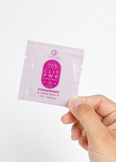 Clitoral Power Strawberry Balm Sachet 2 ml