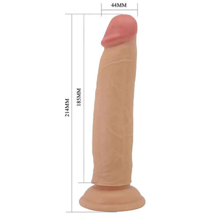 Keon Dildo with Sliding Skin-Retractil 21 cm