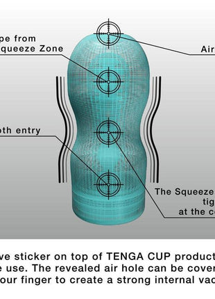 Masturbator Tenga Original Vacuum Cup Extra Cool