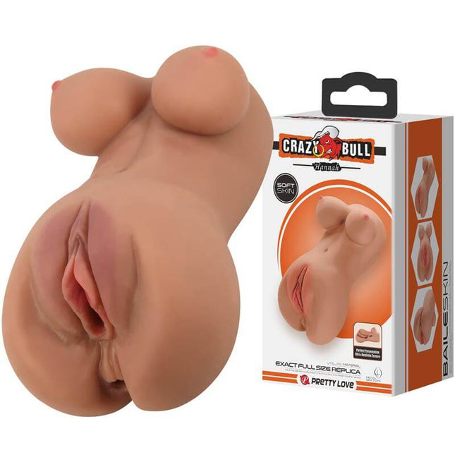 Hanna Masturbator vagina and anus