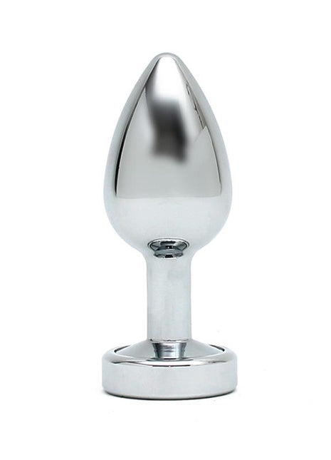 Butt Plug with Led Lights Pisa Silver