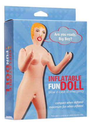 Inflatable Fun Doll Are You ready Big Boy 145CM
