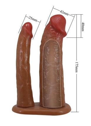 Keaven StrapOn with Hollow Double Dildo
