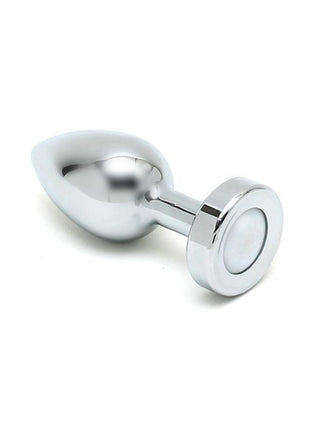 Butt Plug with Led Lights Pisa Silver