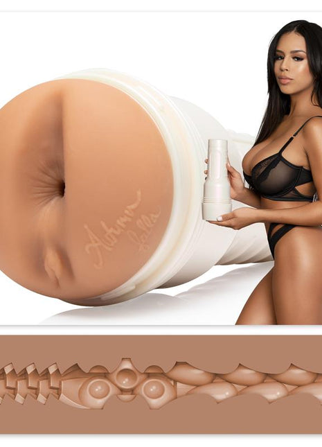 Autumn Falls Peaches Anus Fleshlight with realistic anal sleeve and pearl case