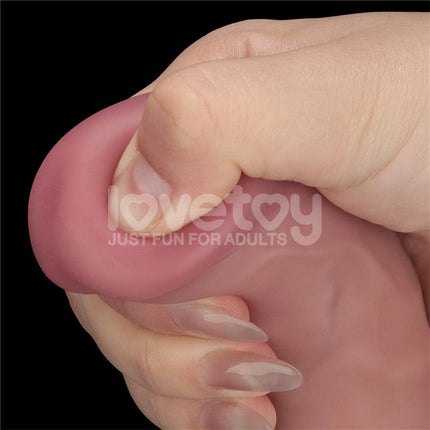 Dual Density Dildo with Vibration 9