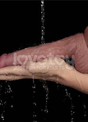 Dual Density Dildo with Vibration 9