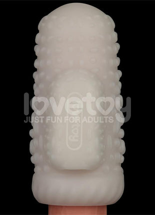 Knights Ring Vibrating Dual Purpose Sleeve Drip